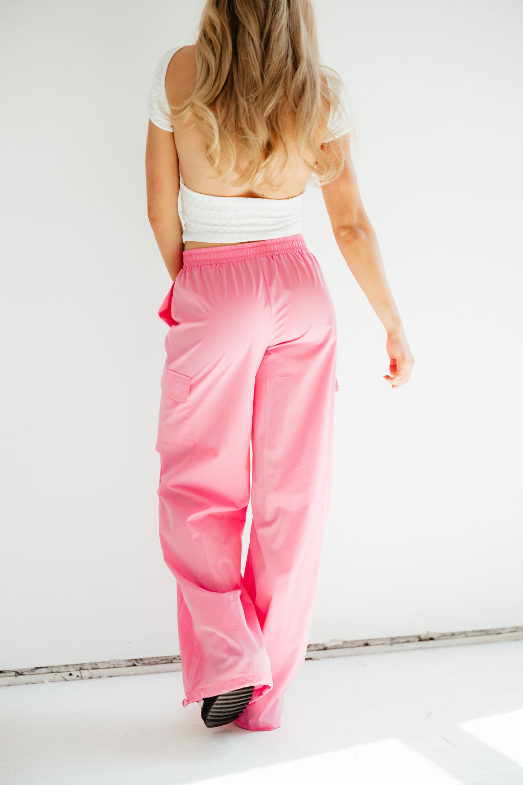 Party in Pink Cargo Pants