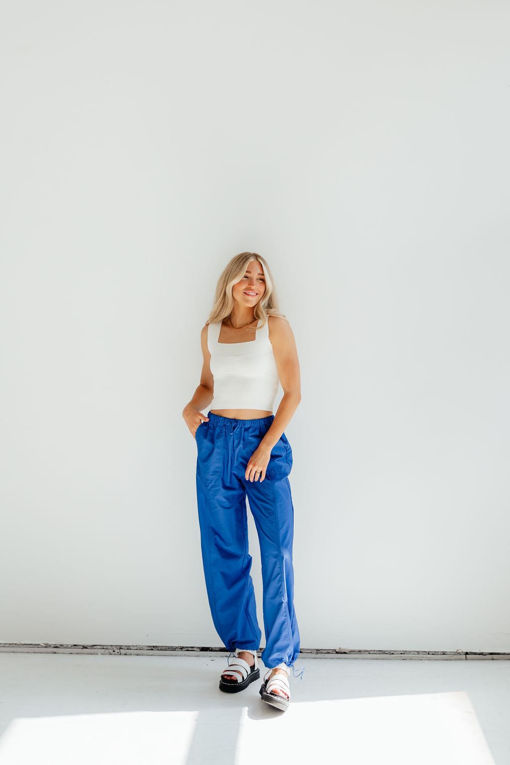 It’s a Vibe Parachute Pant // Blue
