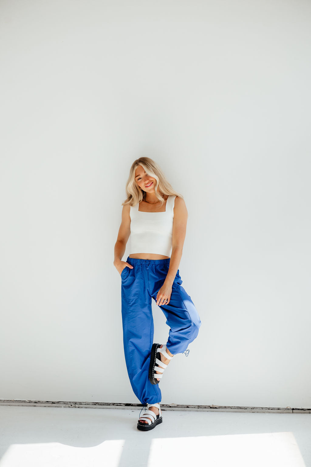It’s a Vibe Parachute Pant // Blue