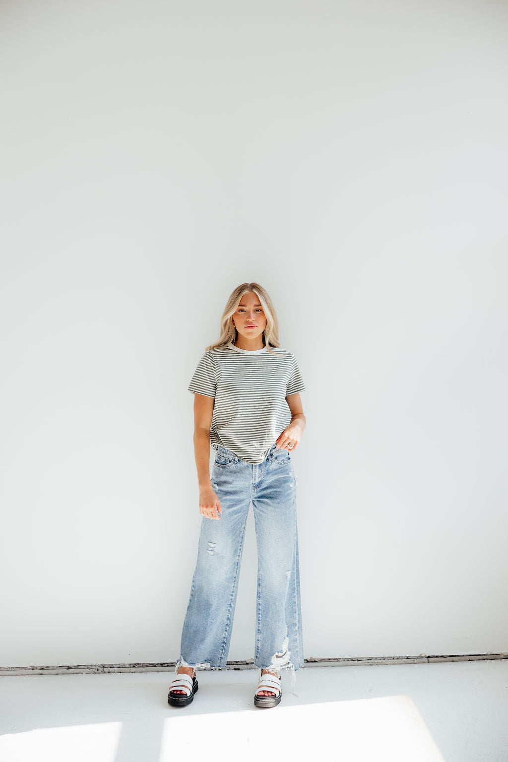Amalfi Stripe Tee