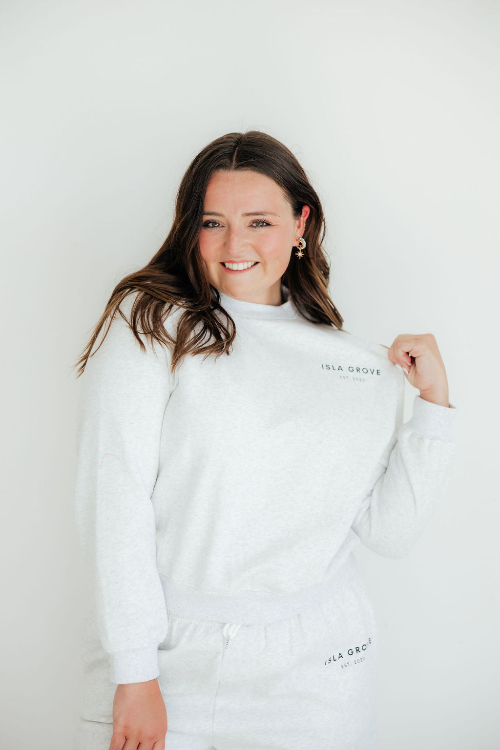 Isla Grove Original Crewneck // Ash *RESTOCKED*