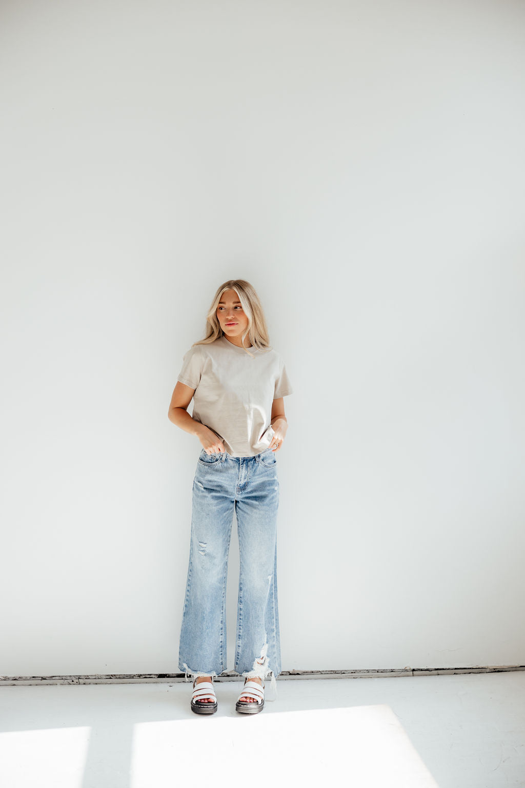 The PERFECT Tee // Taupe
