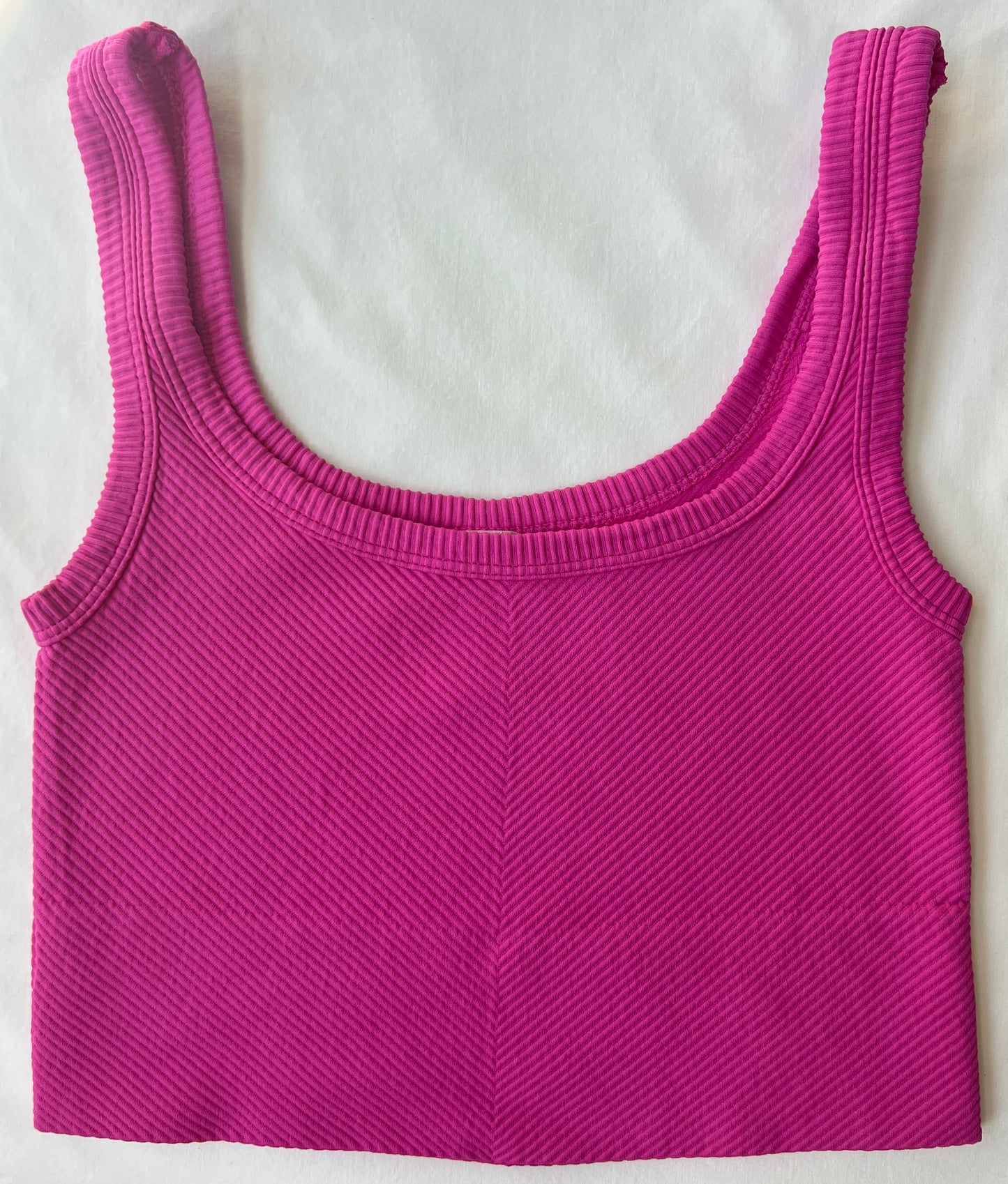 Cozy Ribbed Top // Rose