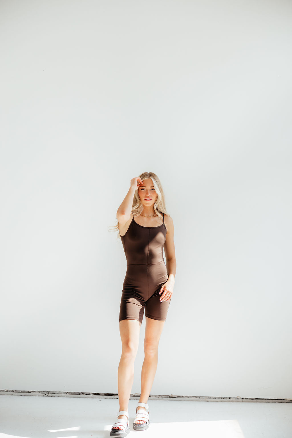Icon Romper // Chocolate