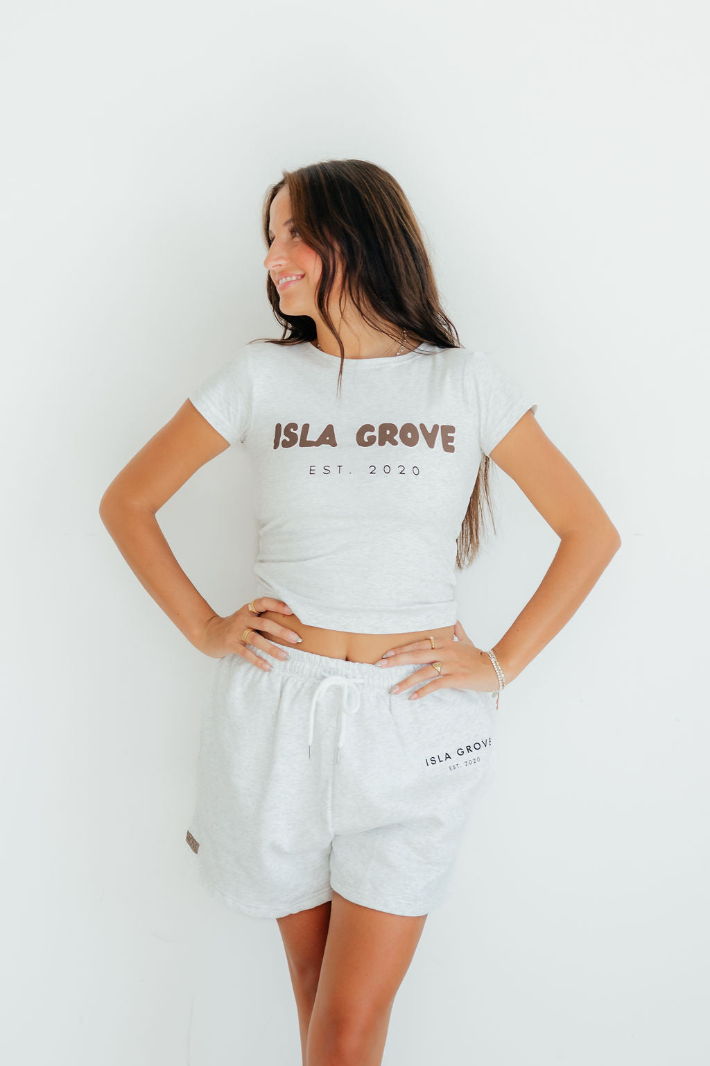 Isla Grove Original Sweatshorts // Ash