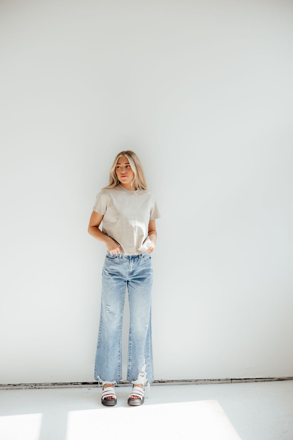 The PERFECT Tee // Taupe