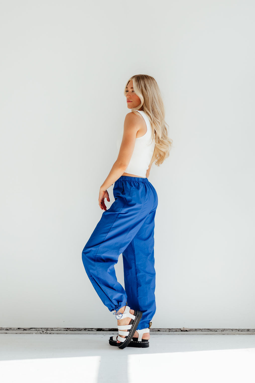 It’s a Vibe Parachute Pant // Blue