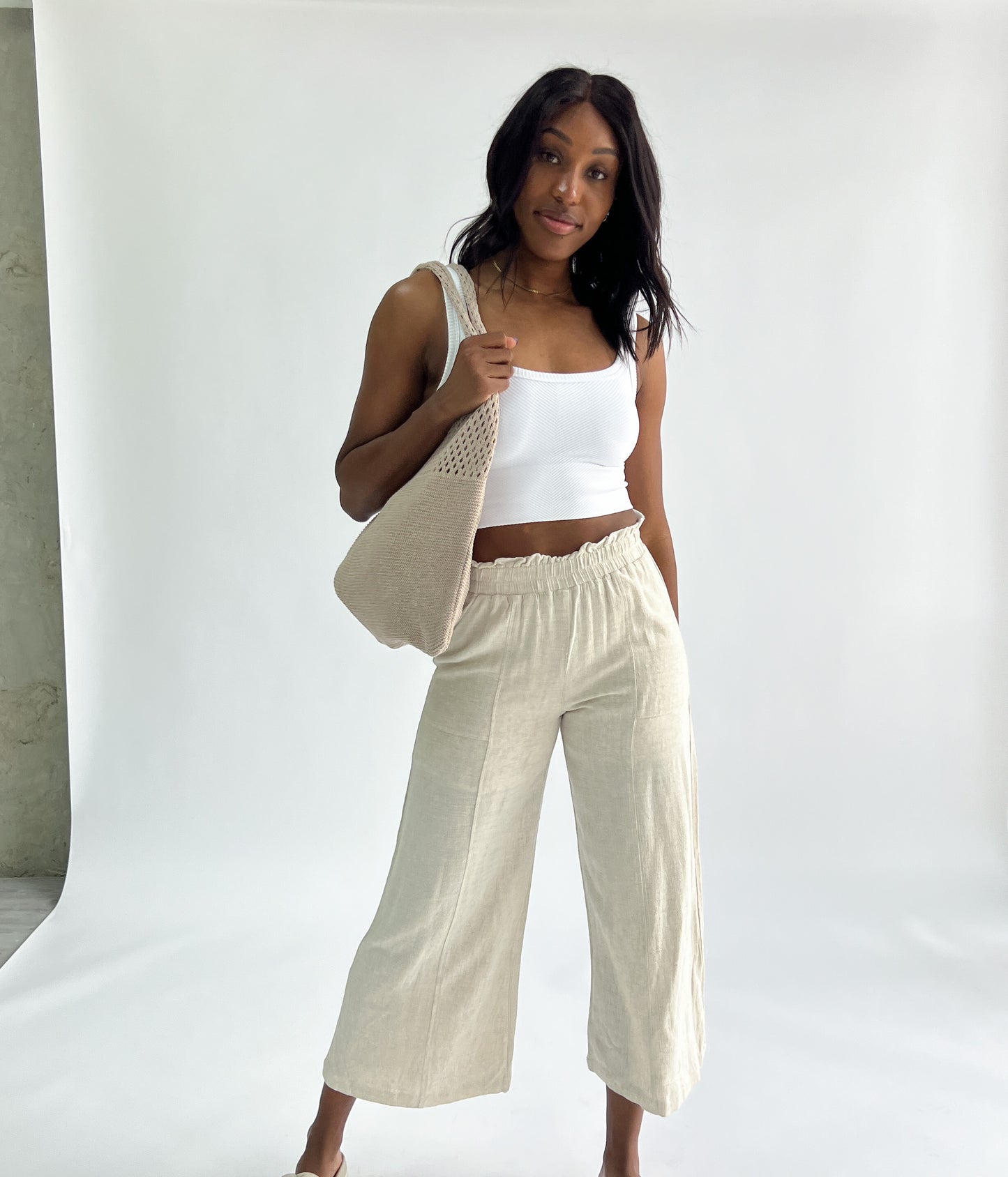 Beach Day Linen Pants