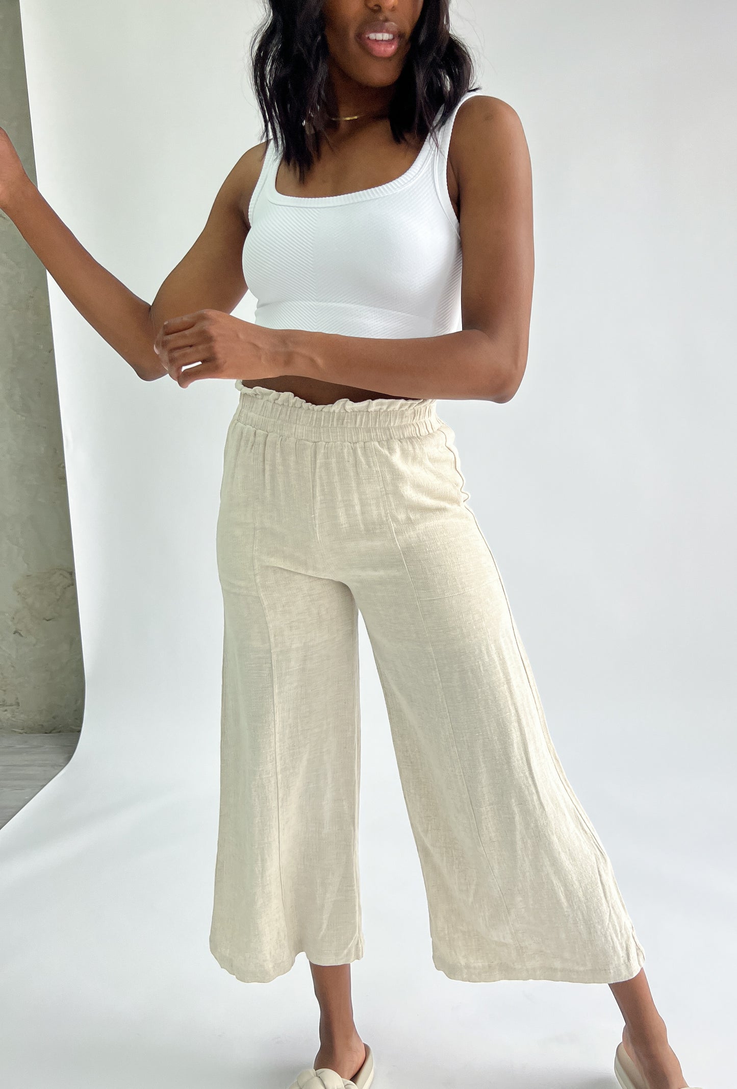 Beach Day Linen Pants
