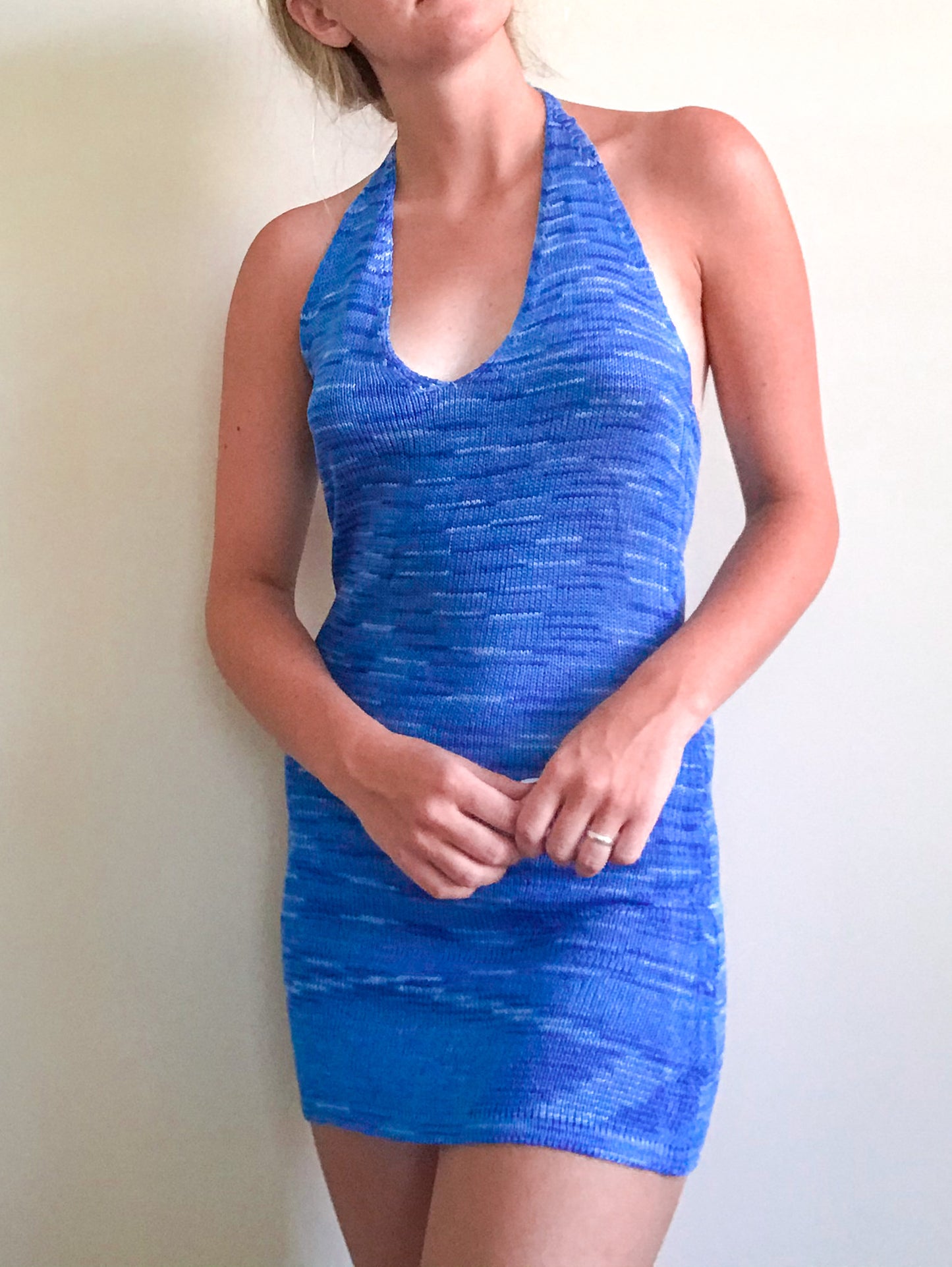 Knit Halter Dress