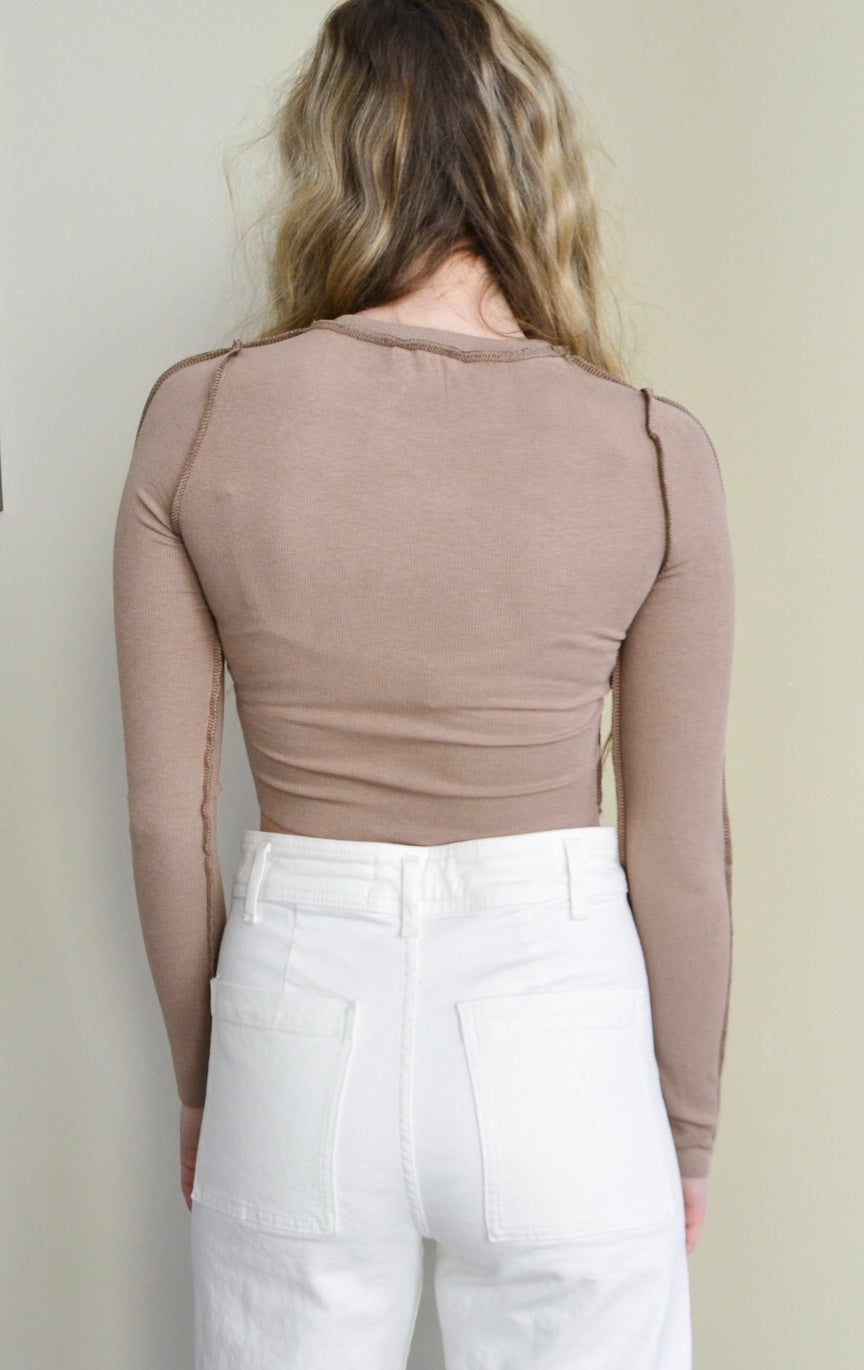 Switch Up Top // Taupe