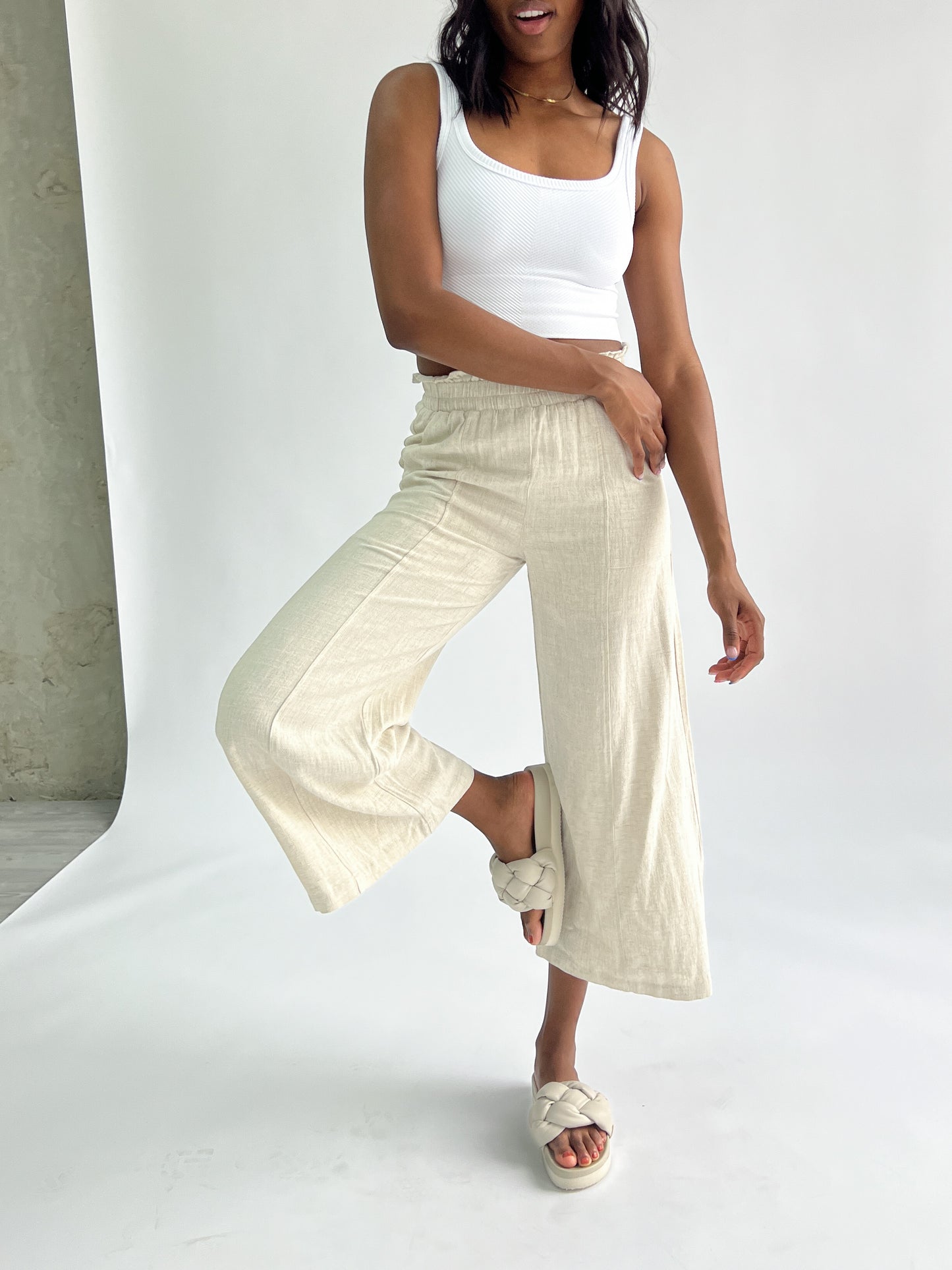 Beach Day Linen Pants