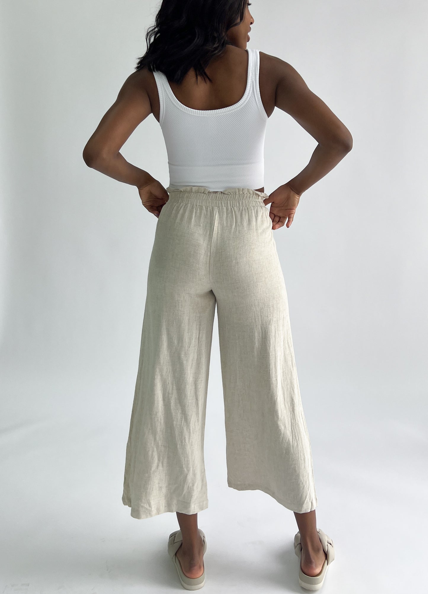Beach Day Linen Pants