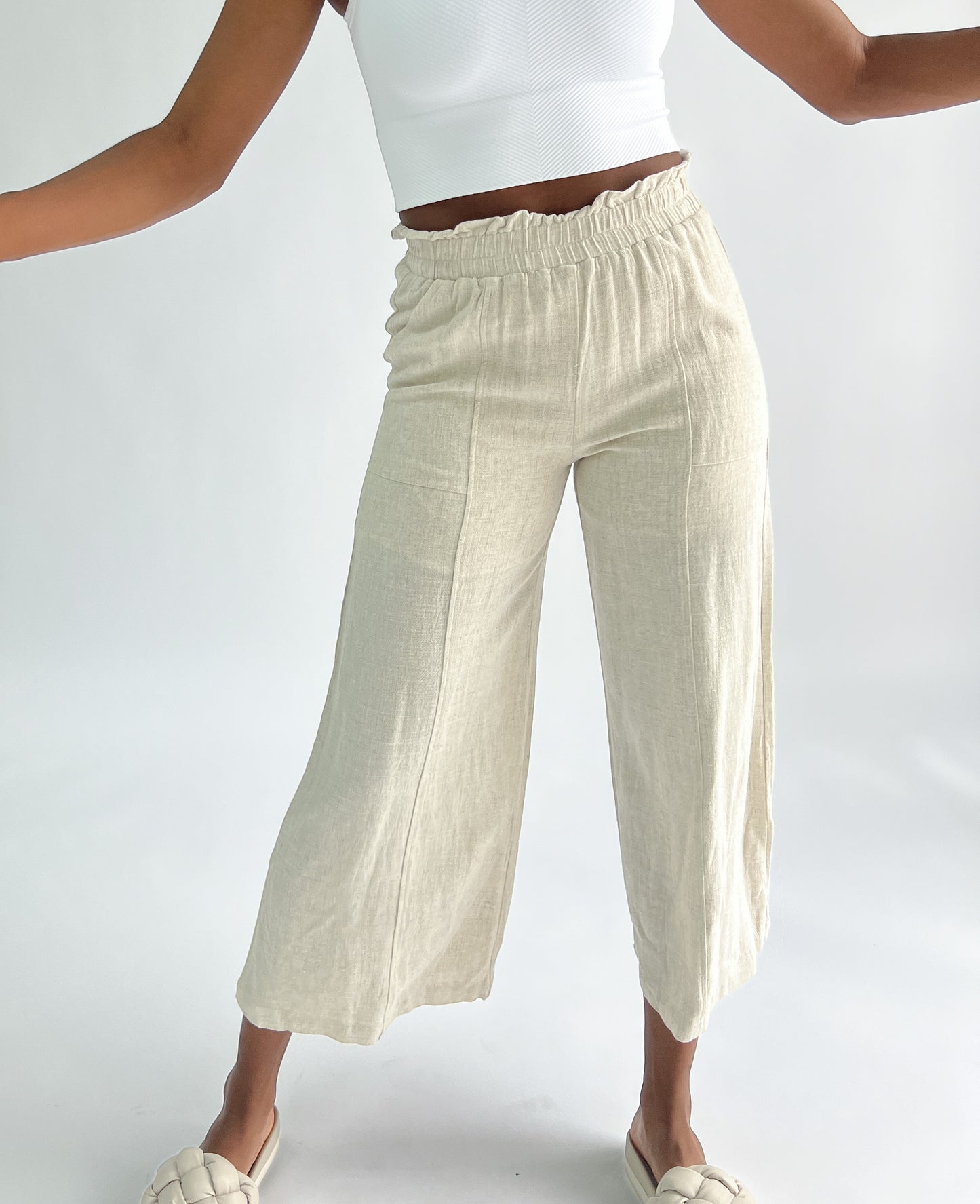 Beach Day Linen Pants