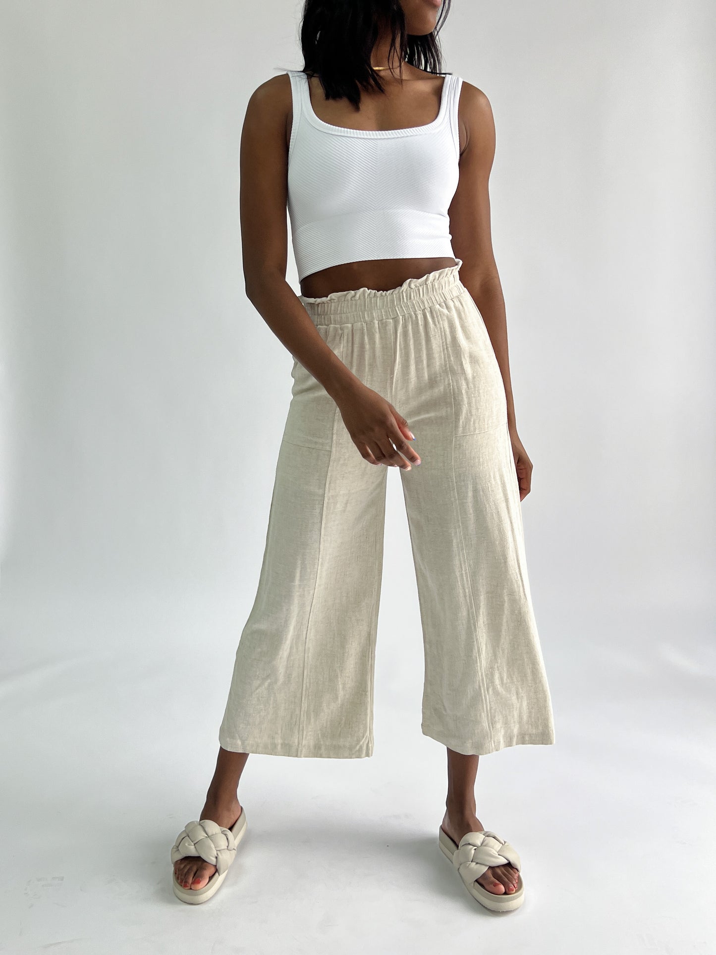 Beach Day Linen Pants