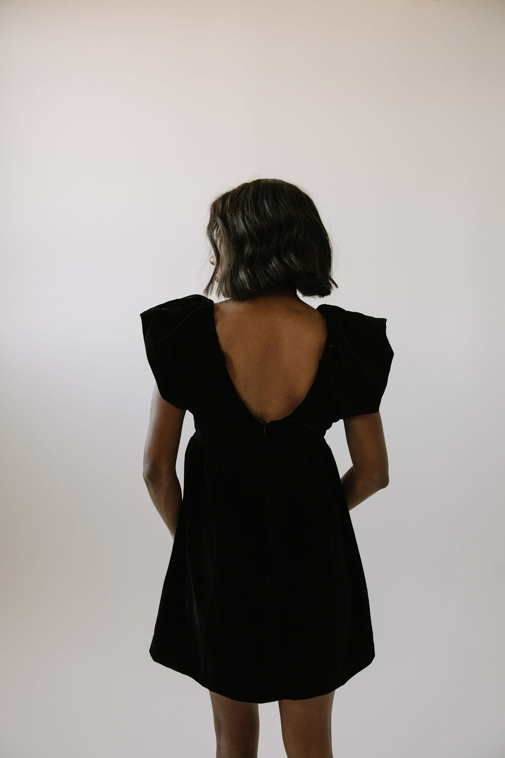 Eve Velvet Bow Dress