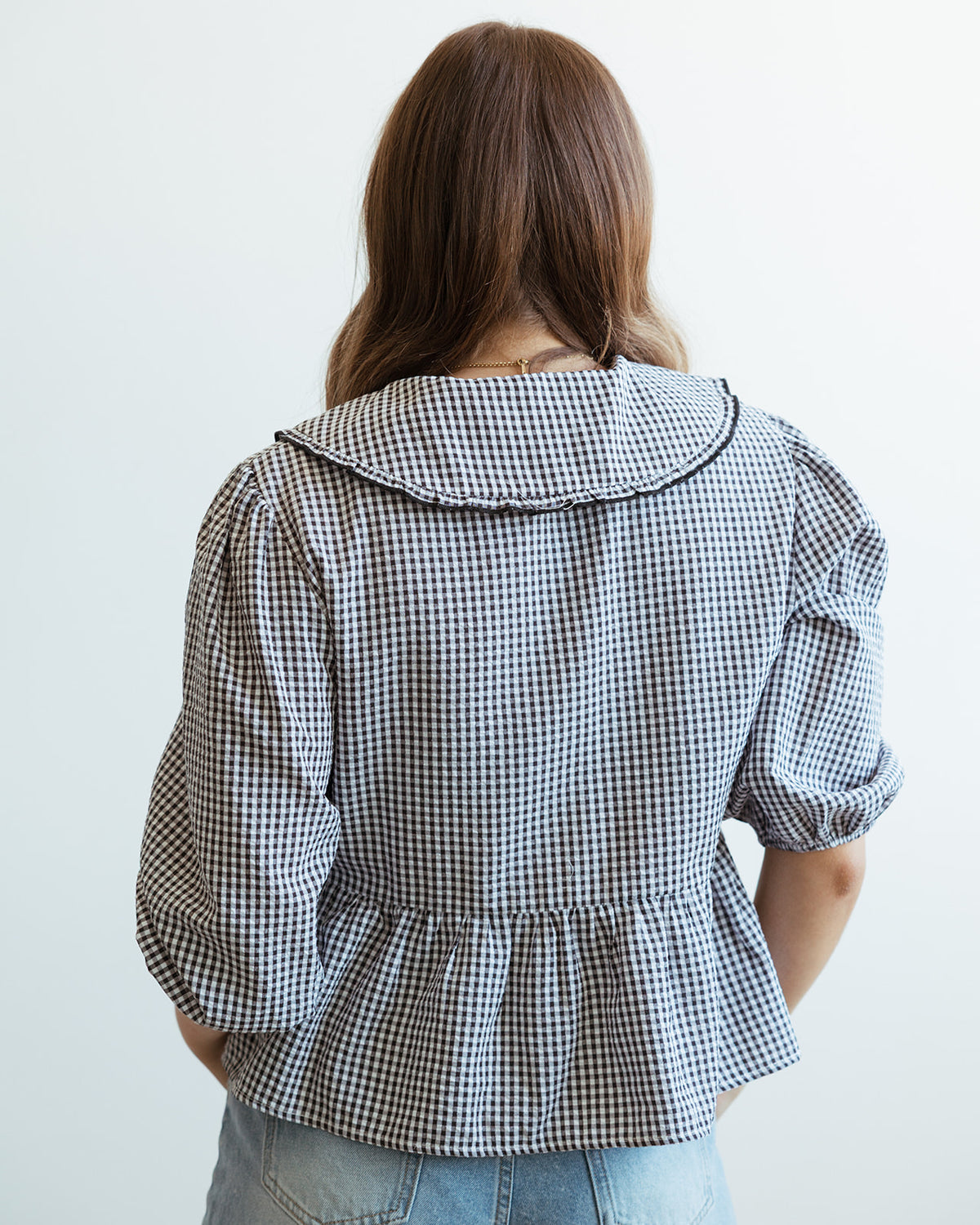 Boujee Gingham Top