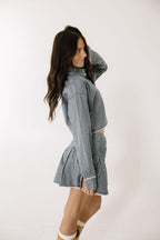 Ella Stripe Top and Shorts Set