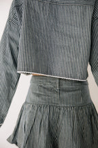 Ella Stripe Top and Shorts Set