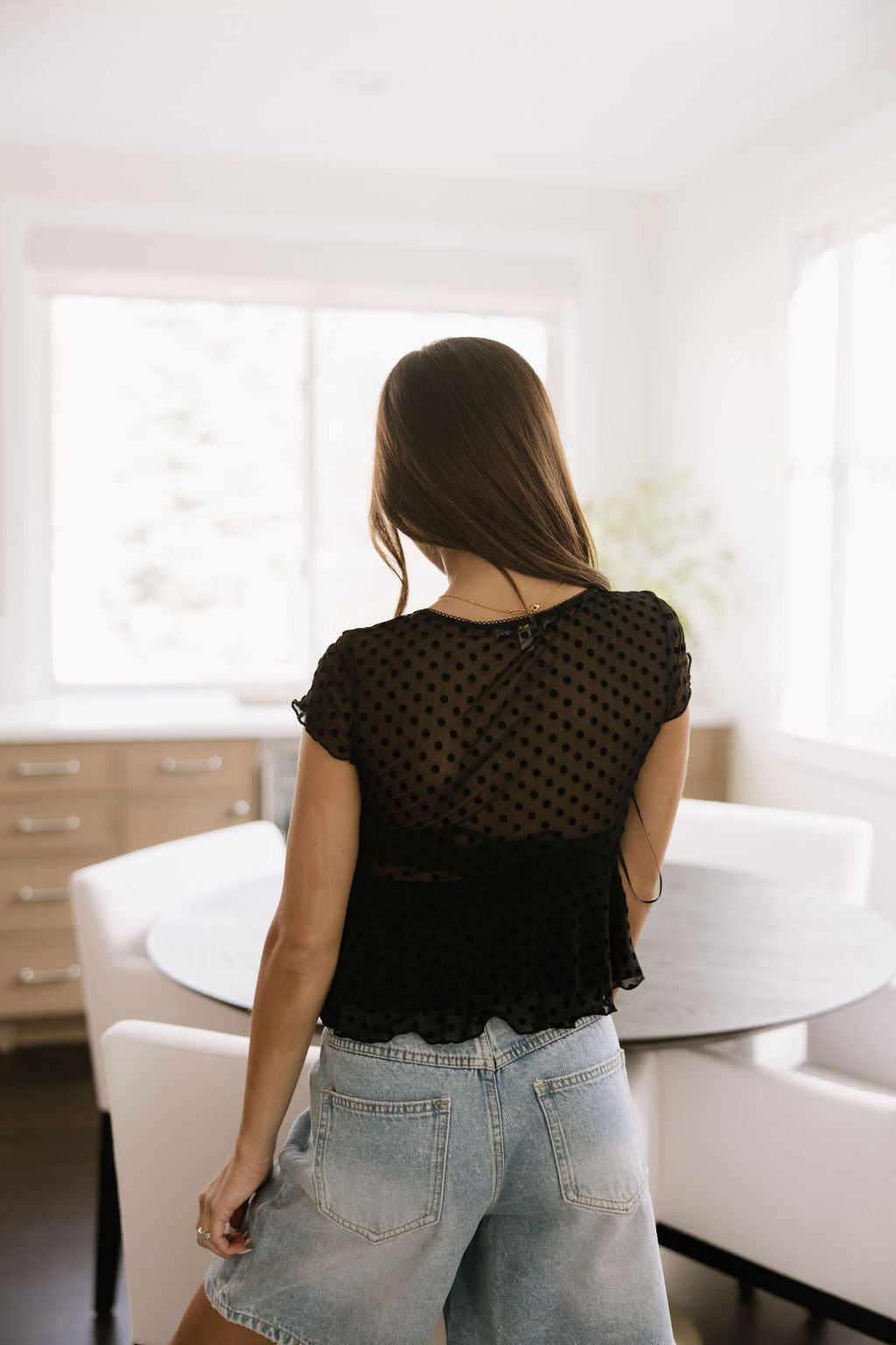 Tara Polka Dot Top