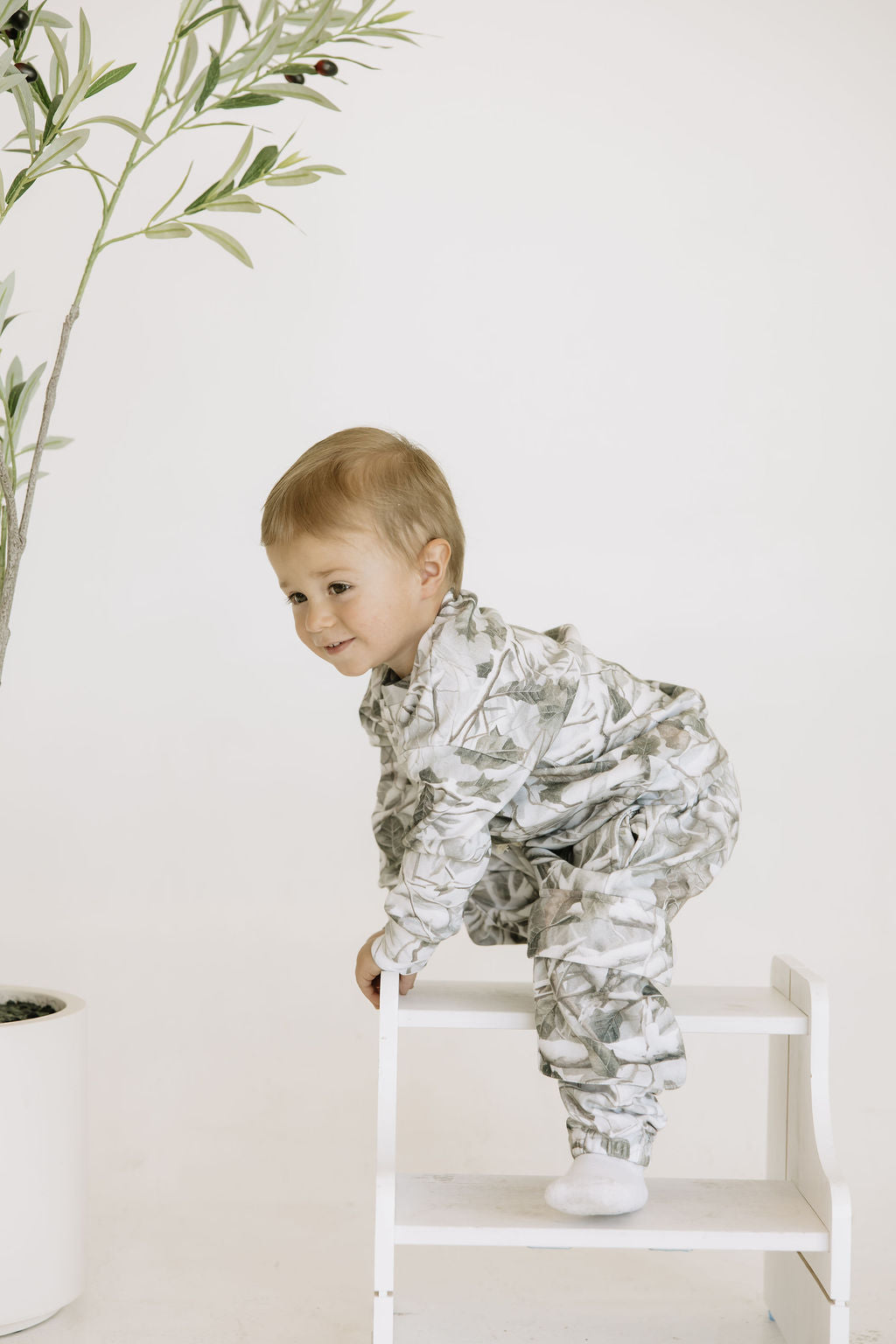 Baby + Kids Green Cargo Camo Set