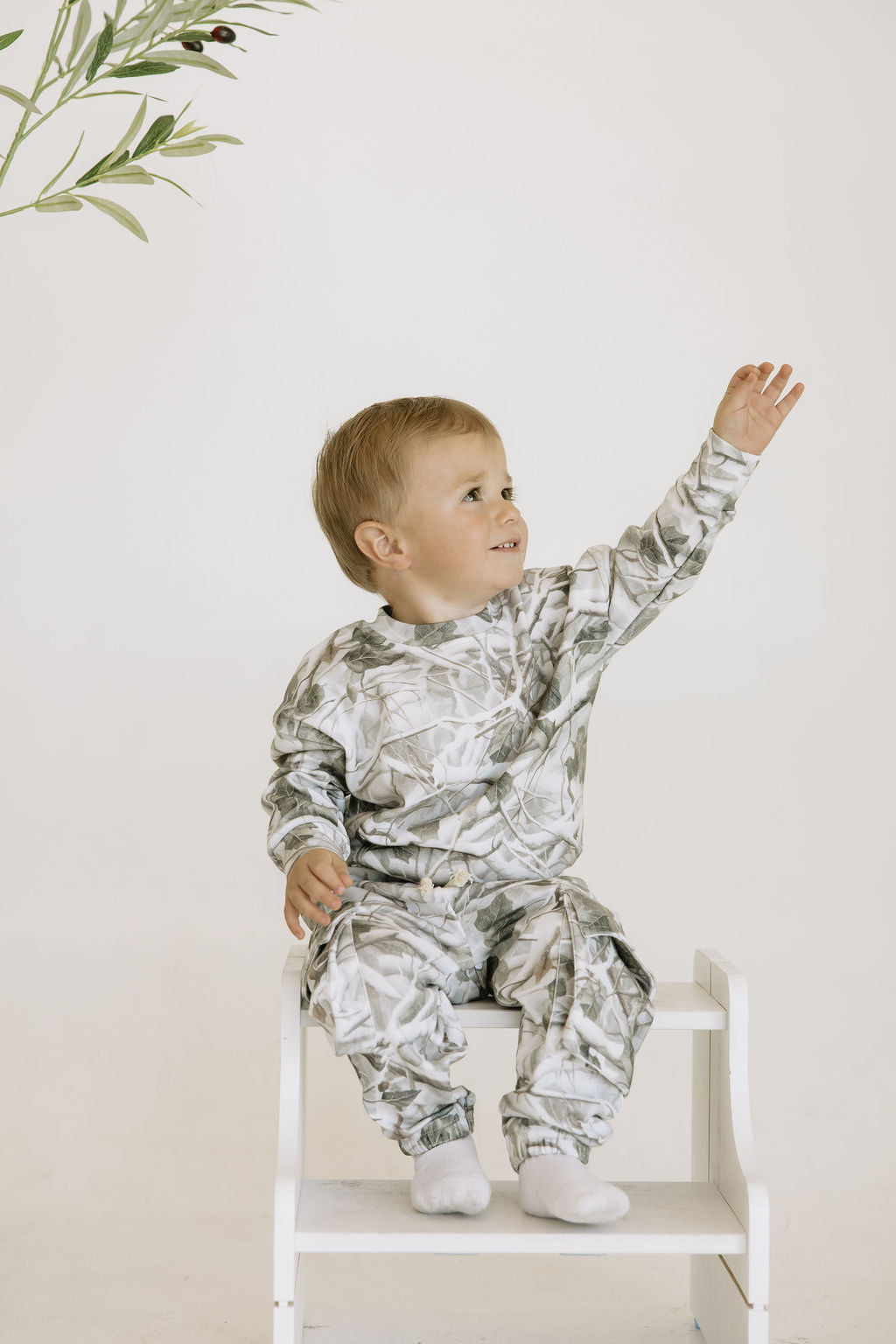 Baby + Kids Green Cargo Camo Set