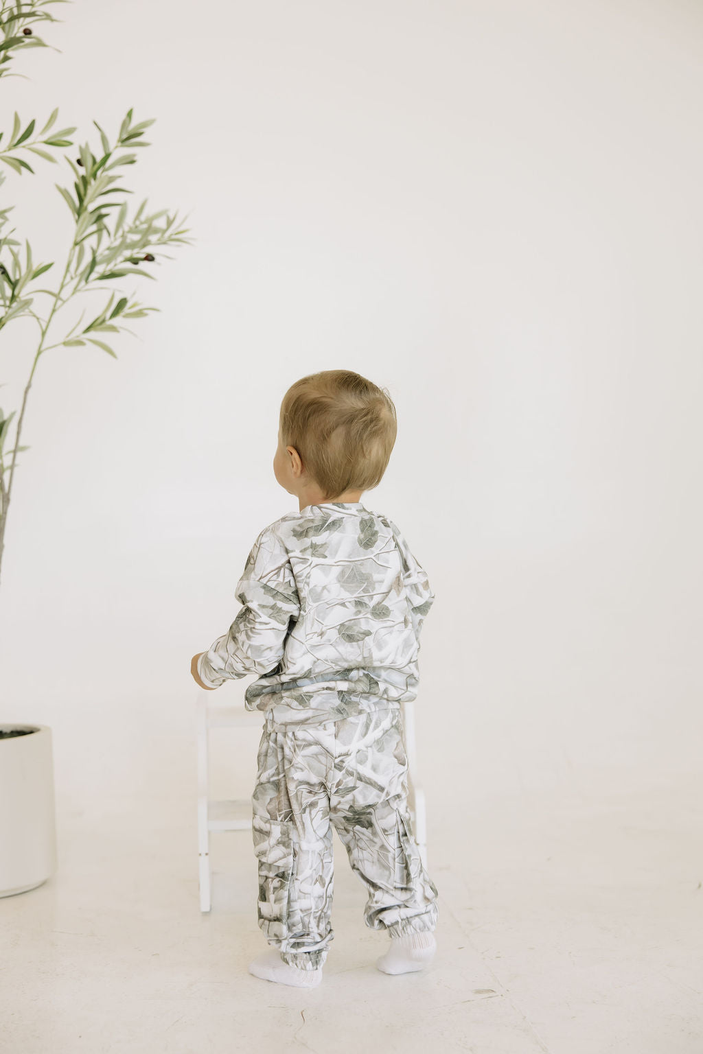 Baby + Kids Green Cargo Camo Set