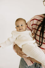 Baby White Rib Pullover