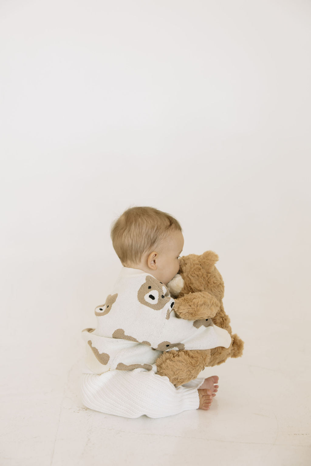 Baby Teddy Jacquard Sweater