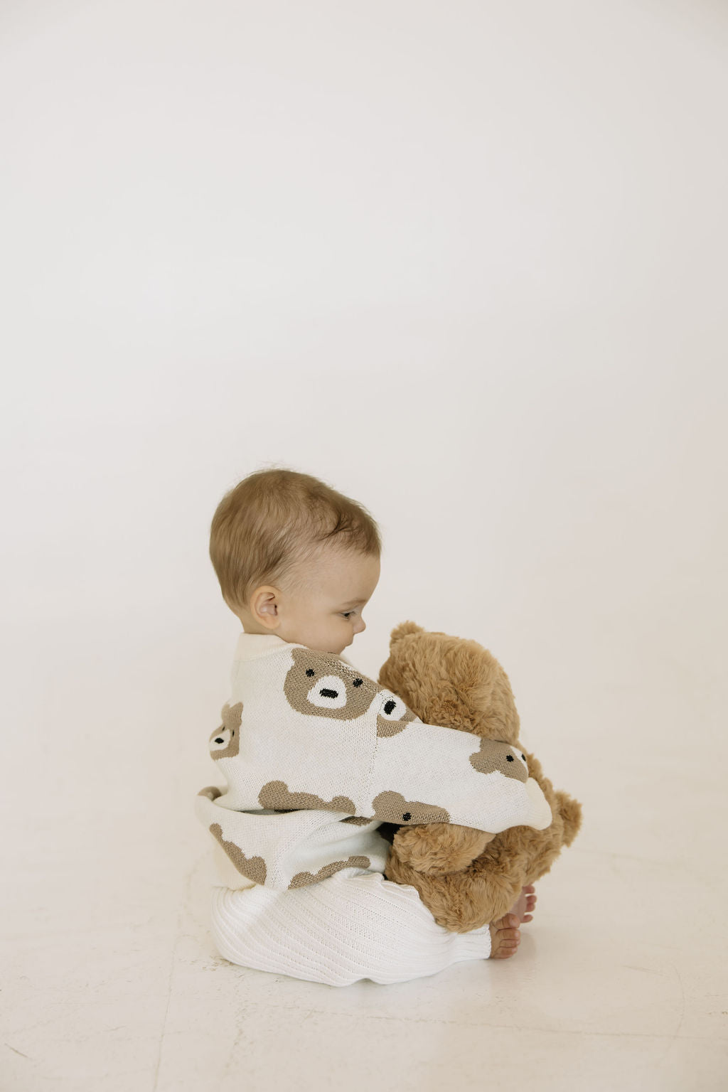 Baby Teddy Jacquard Sweater