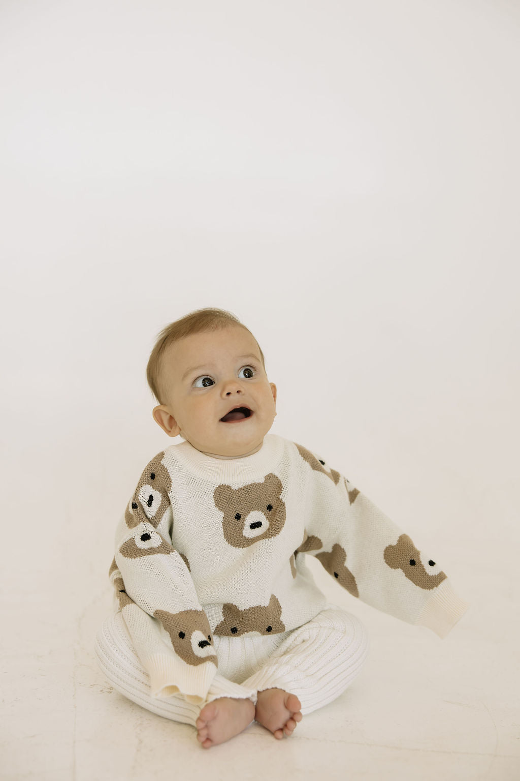 Baby Teddy Jacquard Sweater