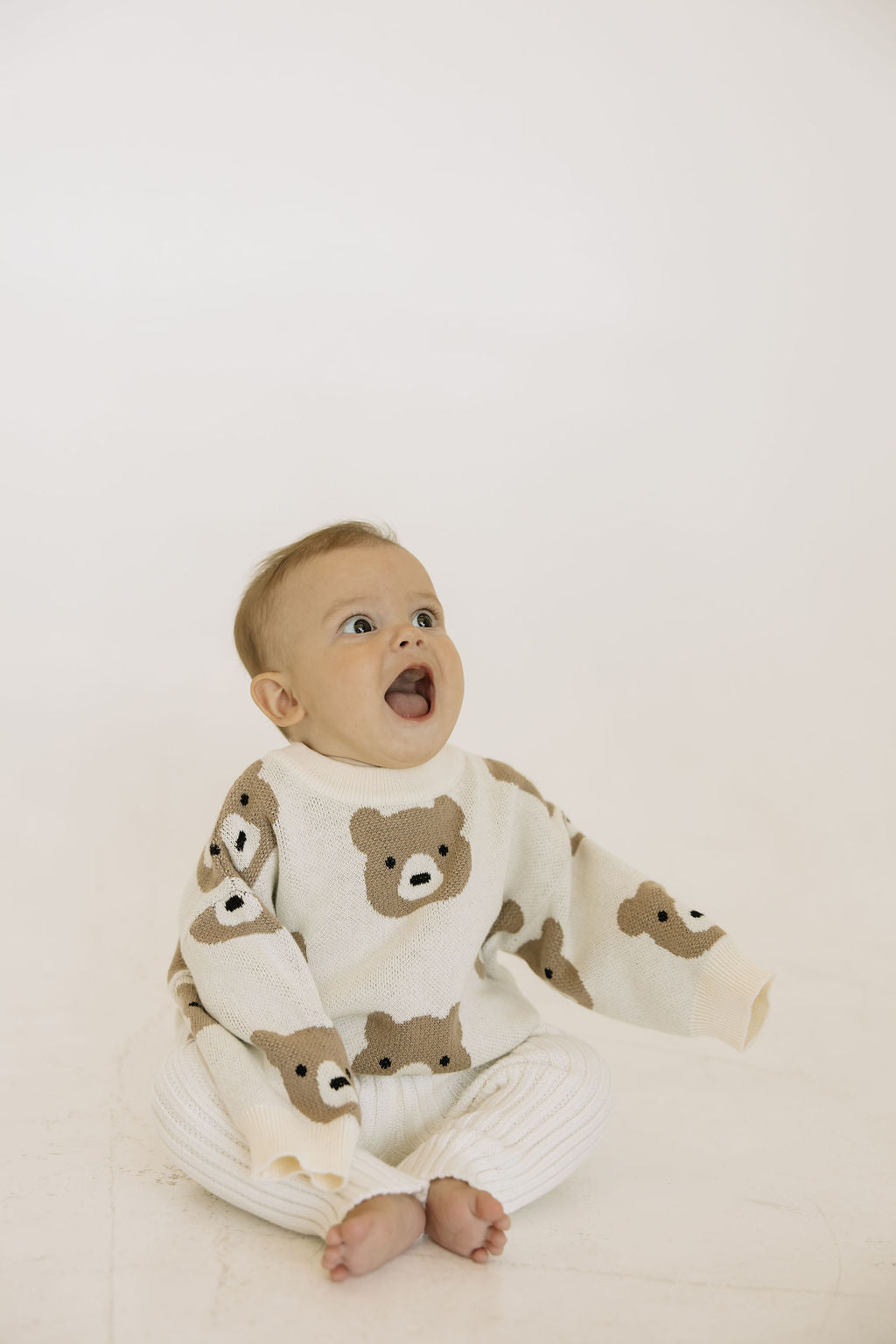Baby Teddy Jacquard Sweater