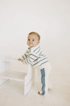 Baby Blue Stripe Sweater