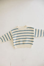 Baby Blue Stripe Sweater