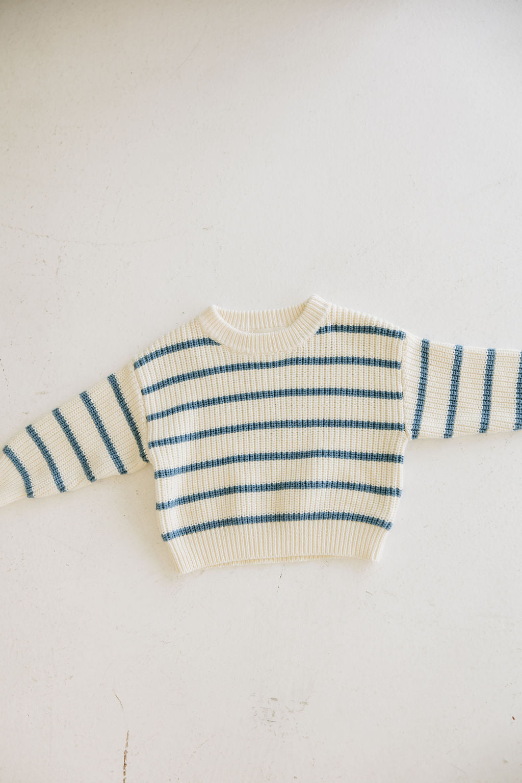 Baby Blue Stripe Sweater