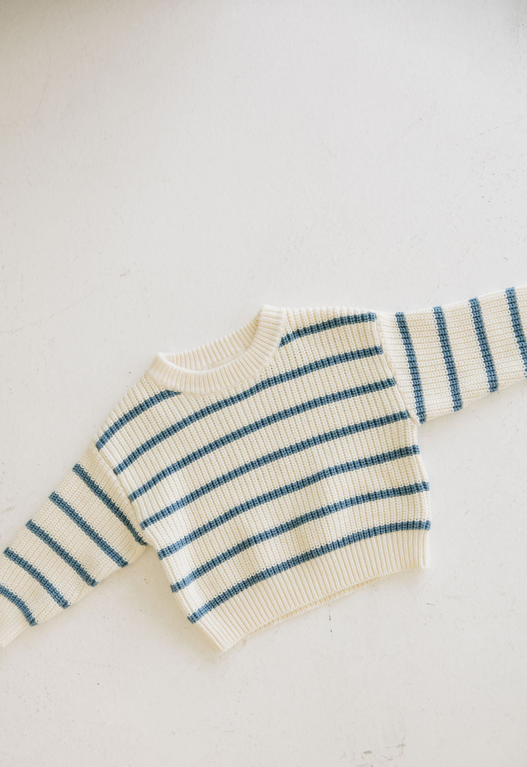 Baby Blue Stripe Sweater