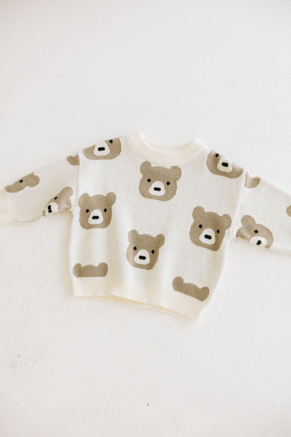 Baby Teddy Jacquard Sweater