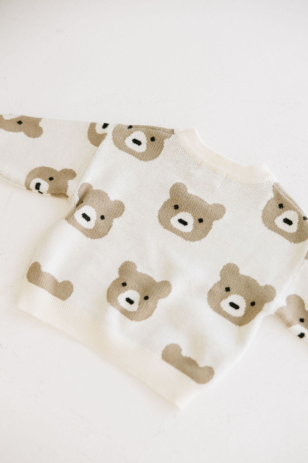 Baby Teddy Jacquard Sweater