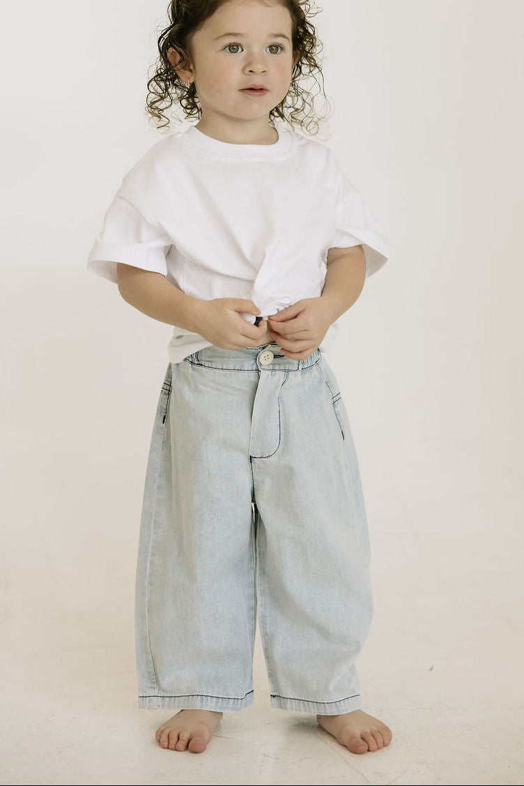 Baby + Kids Barrel Jean