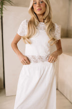 Pearl Lace Top
