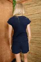 Thea Knit Tie Shorts