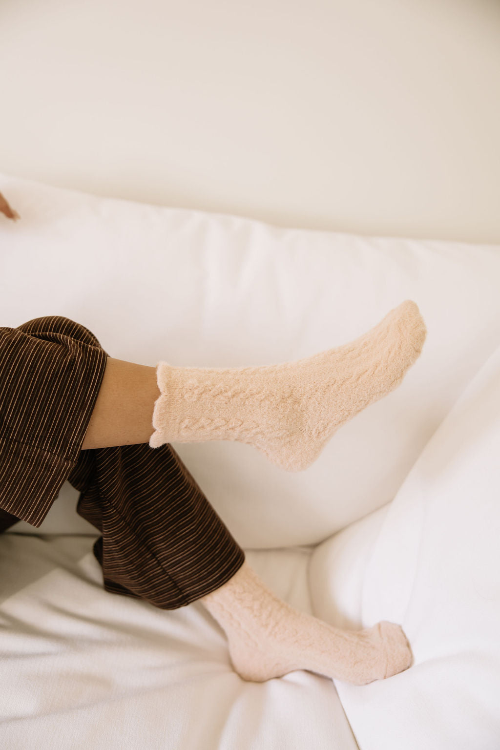 Blush Cloud Socks