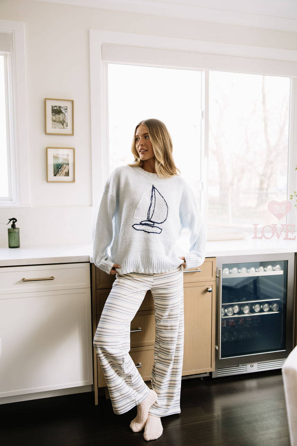 Winter Stripe Pants