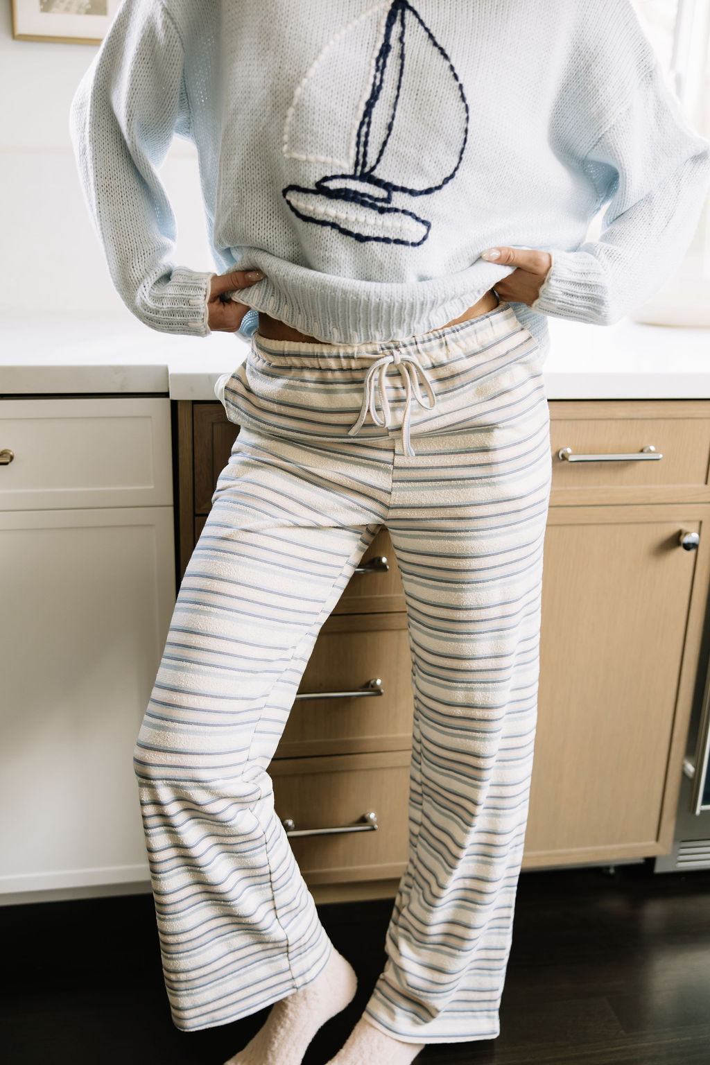 Winter Stripe Pants