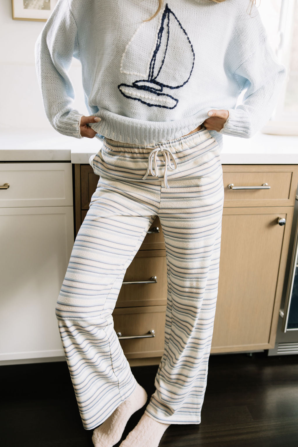 Winter Stripe Pants