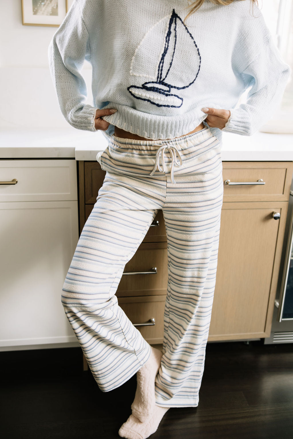 Winter Stripe Pants