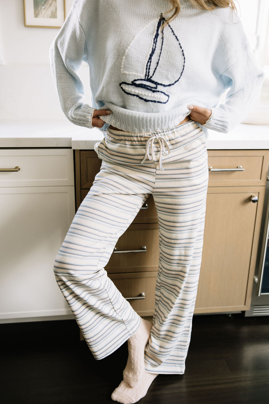 Winter Stripe Pants