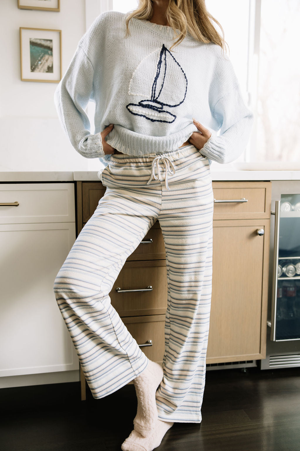 Winter Stripe Pants