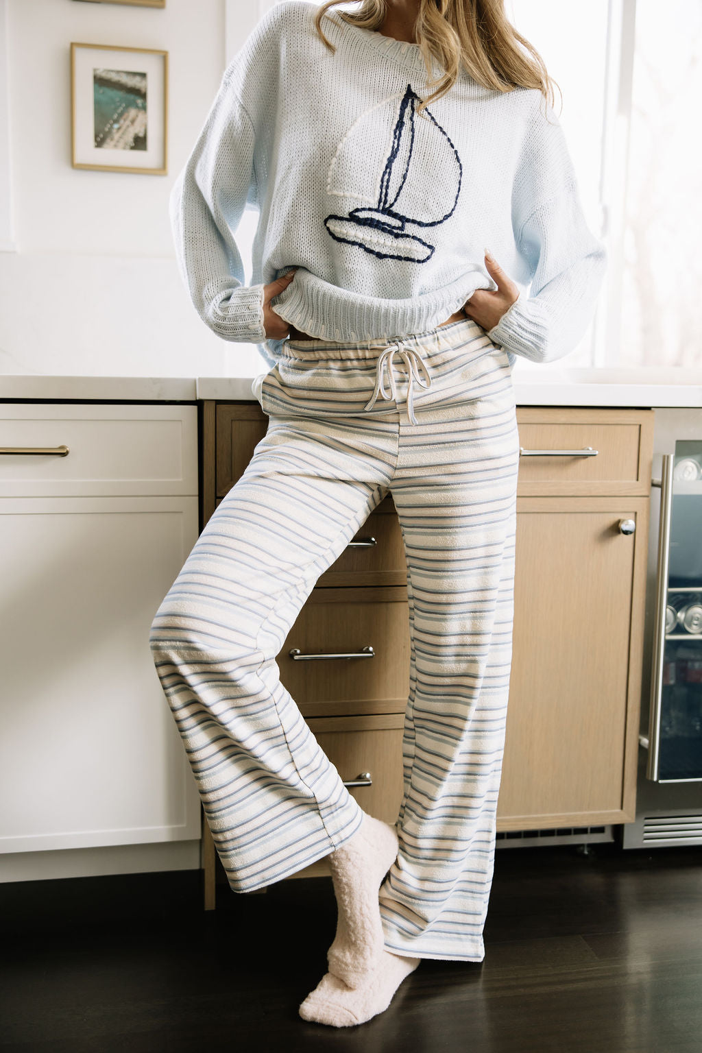 Winter Stripe Pants