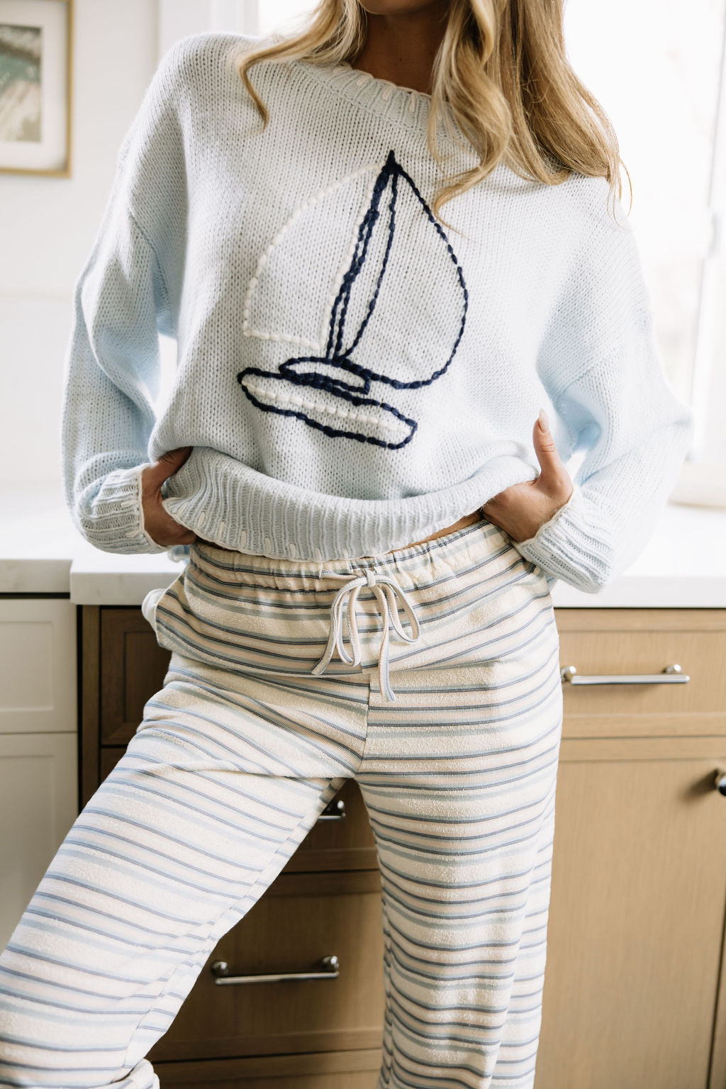 Winter Stripe Pants